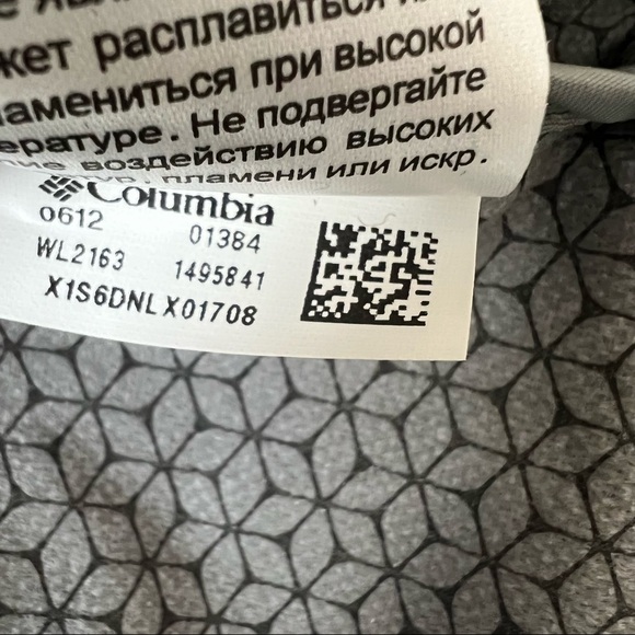 COLUMBIA Million Air Omni-Wick/Omni-Wind Soft Shell Jacket in Sea Green Size L - Picture 8 of 8